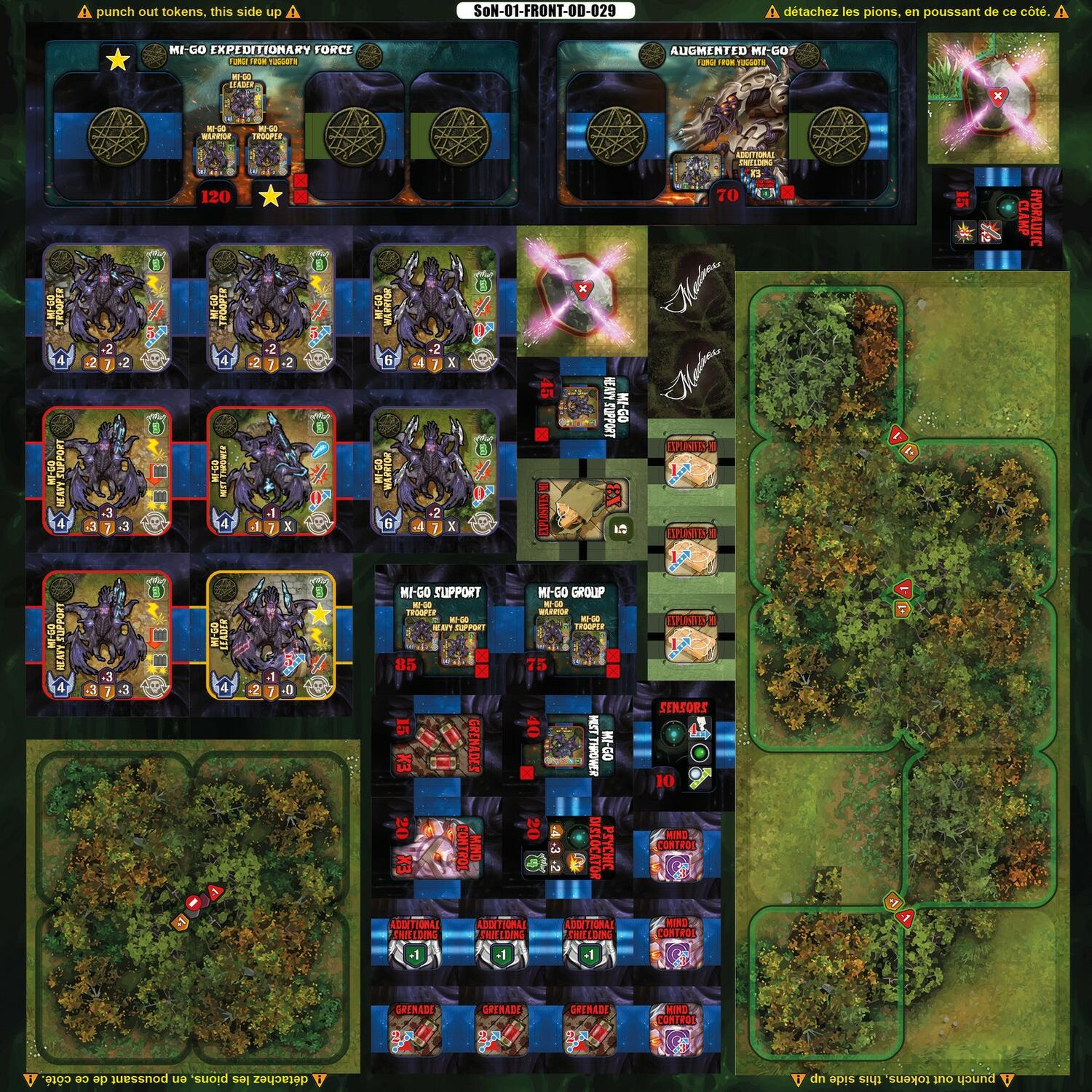 Shadows over Normandie: Shadow Hunters Tuiles