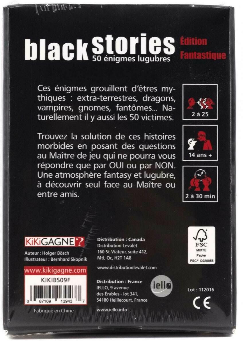 Black Stories: Édition Fantastique Back