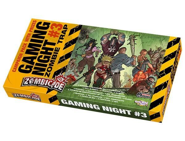 Zombicide: Gaming Night #3 - Zombie Trap Cover 3d