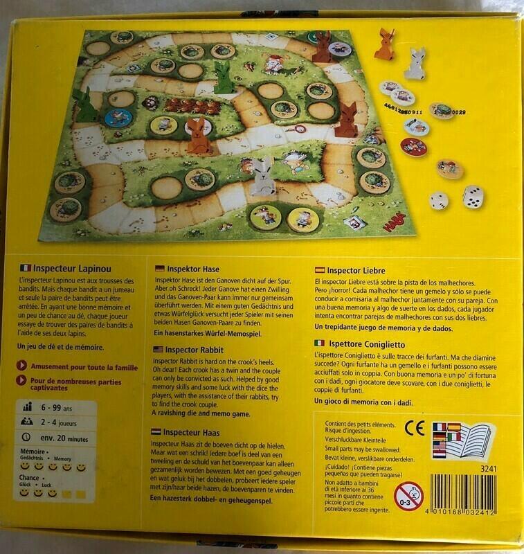 Inspecteur Lapinou Back