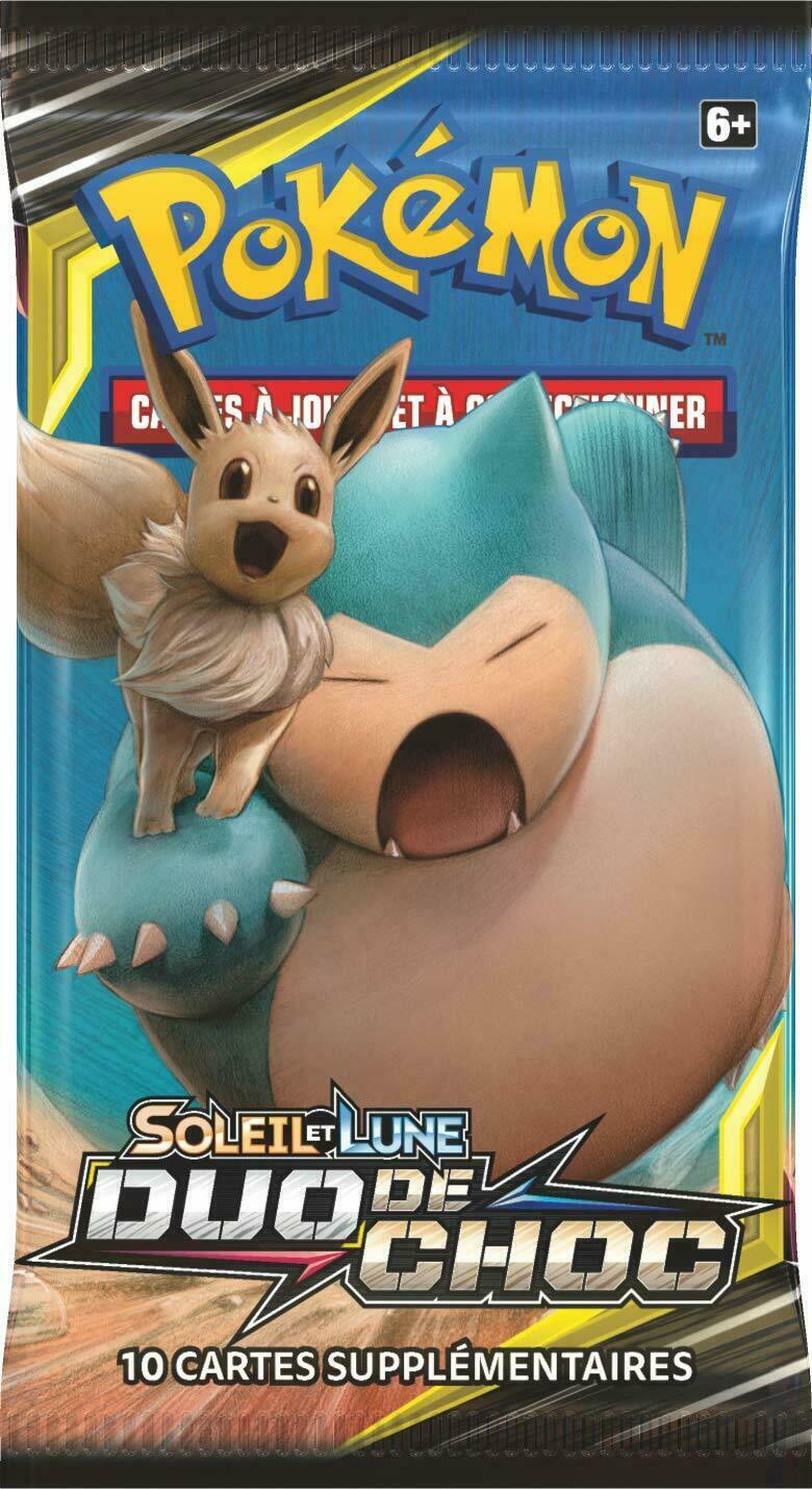 Pokémon Soleil et Lune: Duo de Choc - Booster Cover