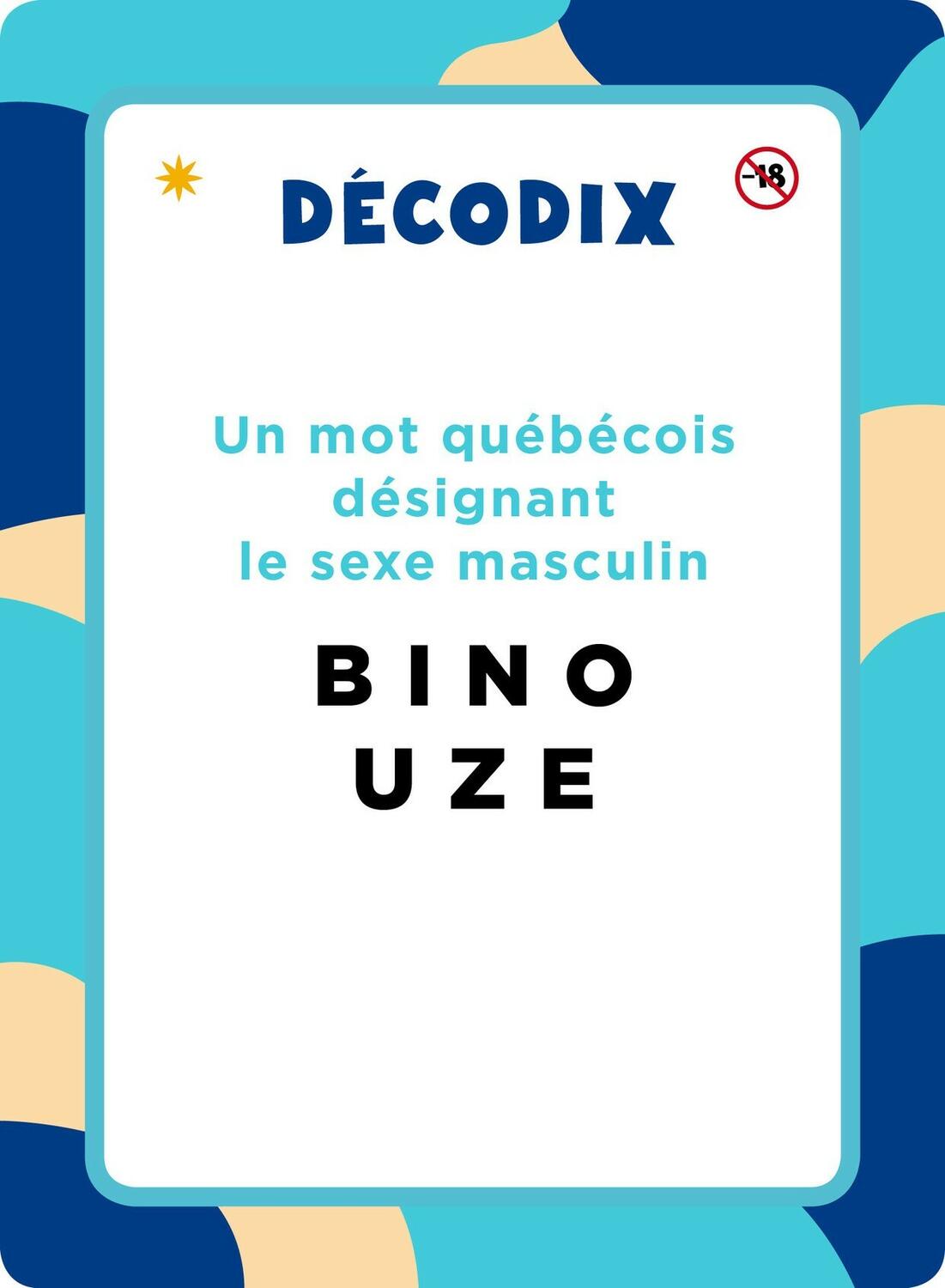 Décodix: Apéro Carte