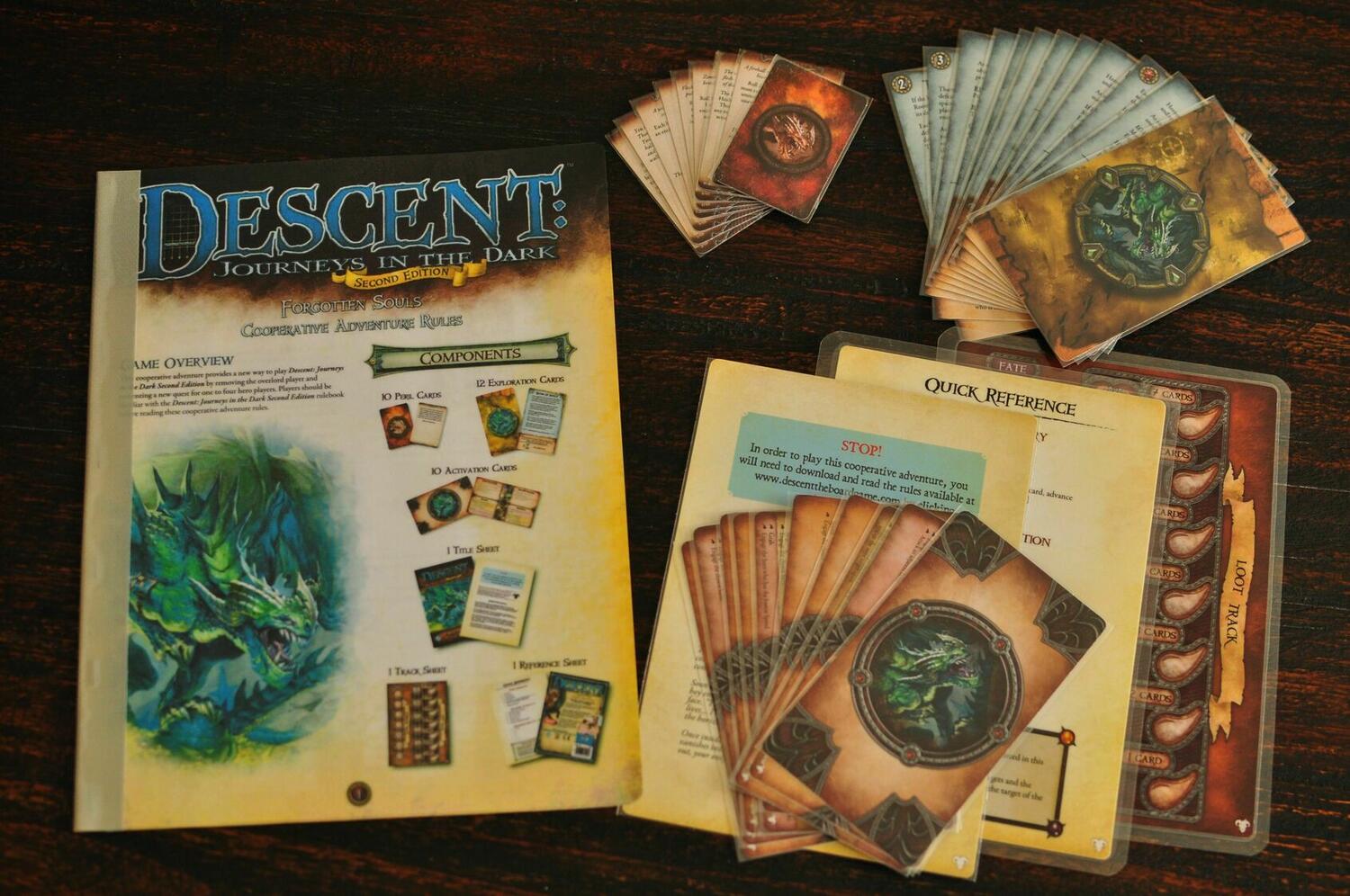 Descent: Voyages Dans les Ténèbres (Seconde Édition) - Les Âmes Oubliées Eclate