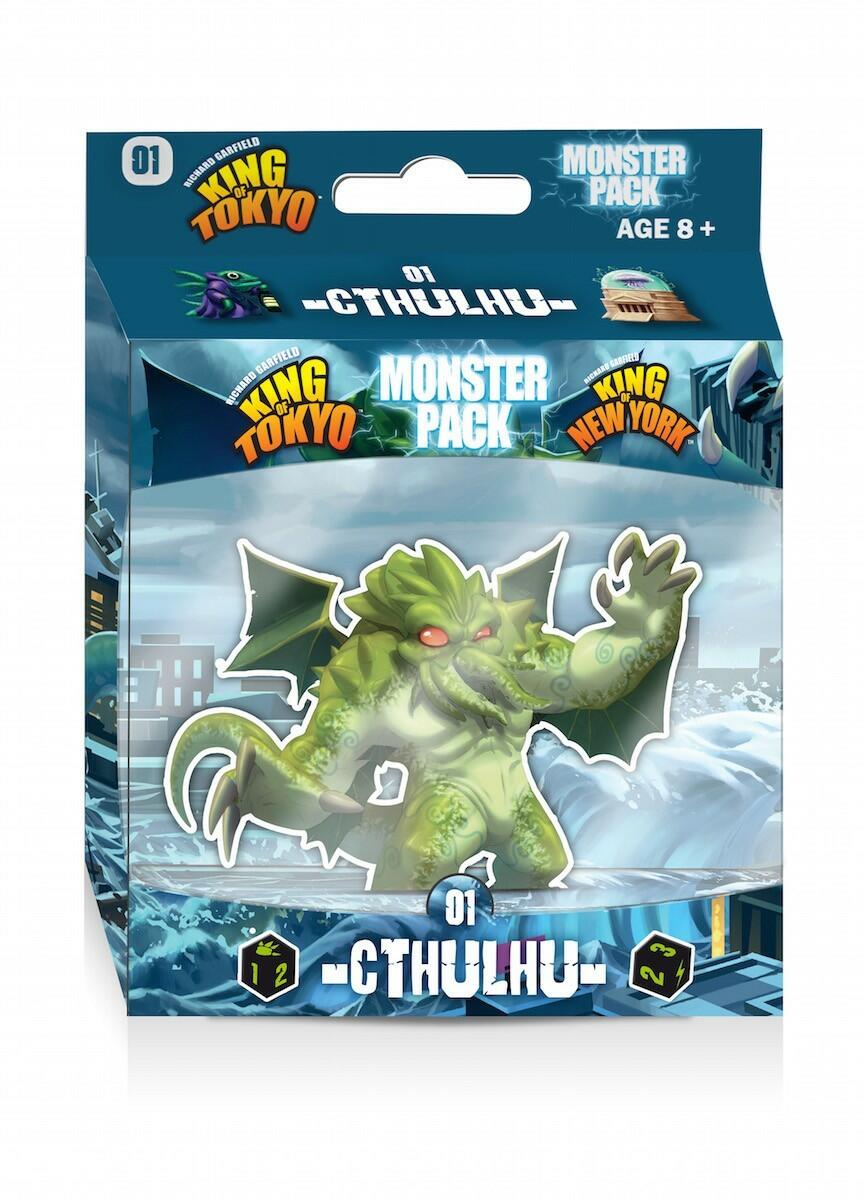 King of Tokyo/New York: Monster Pack - Cthulhu Cover 3d