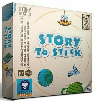 Story To Stick: Soleil et Planètes Cover 3d