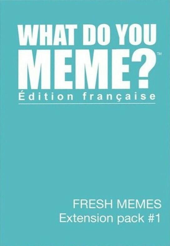 What Do You Meme ? Fresh Meme - Extension Pack #1 Cover