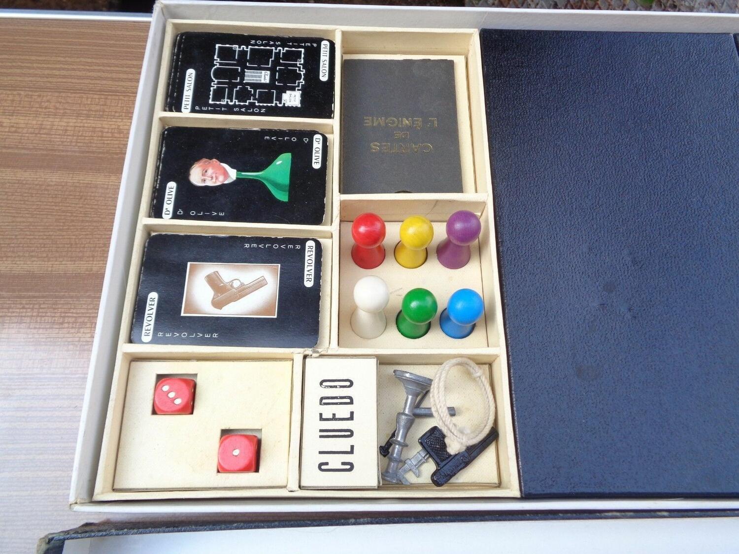 Cluedo ? 1951 Materiels