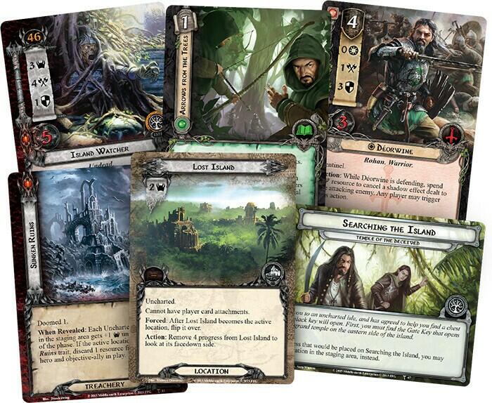 Le Seigneur des Anneaux: Le Jeu de Cartes - Temple des Dupes Cartes