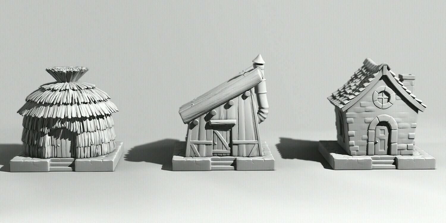 La Forêt des Frères Grimm Décors