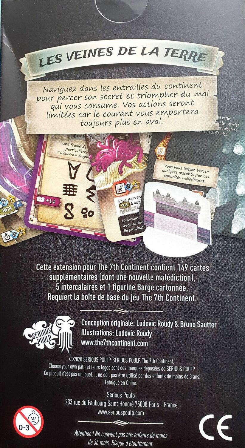 The 7th Continent: Les Veines de la Terre Back