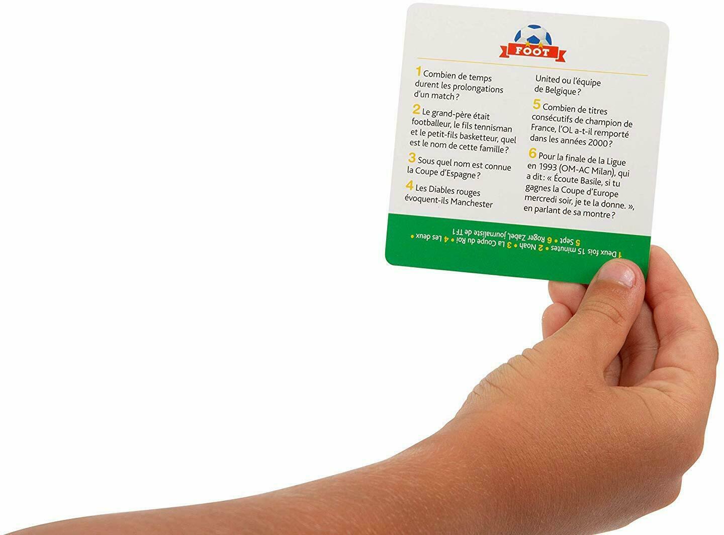 Family Quizz: Foot Carte