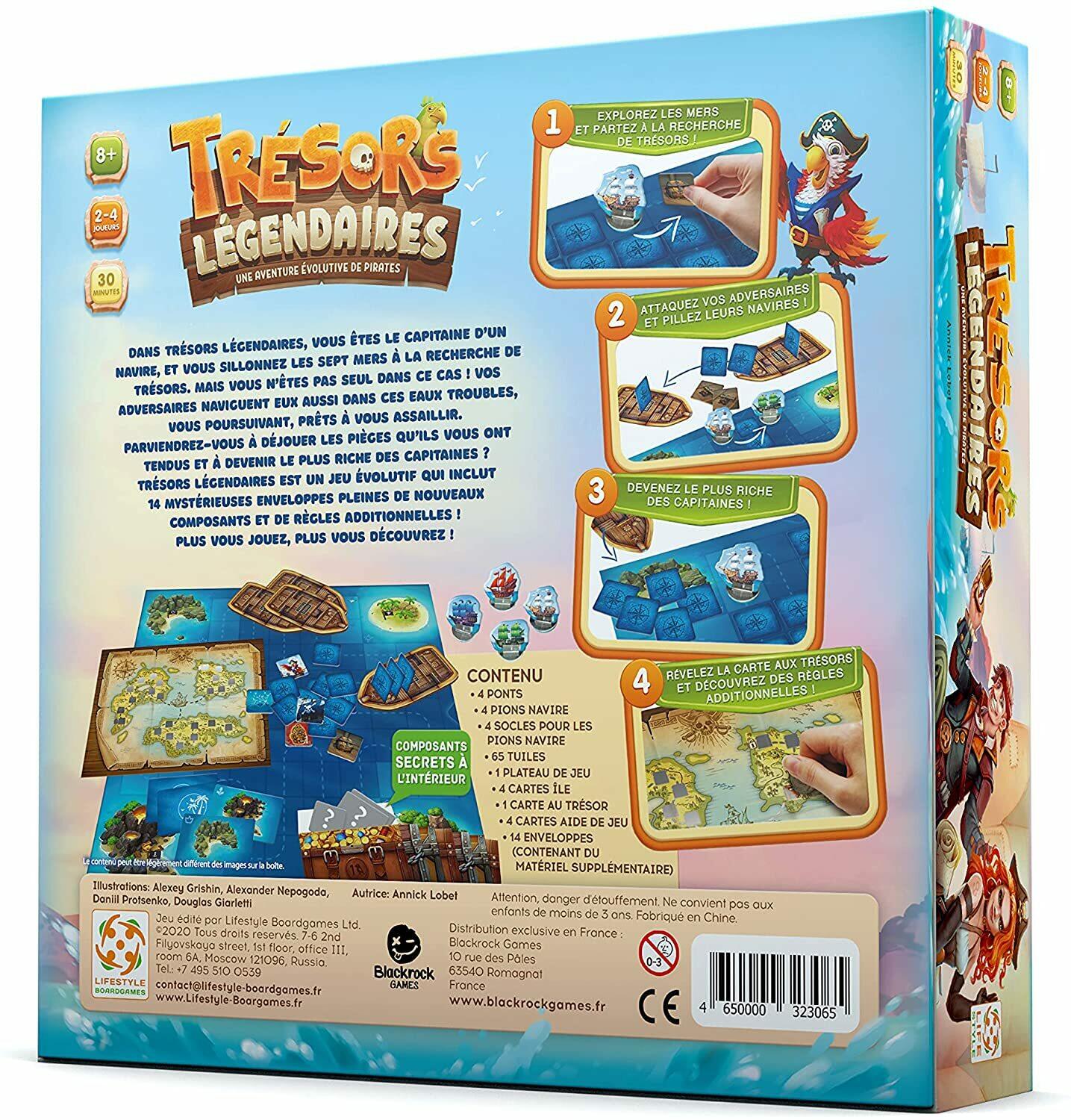 Trésors Légendaires Back 3d