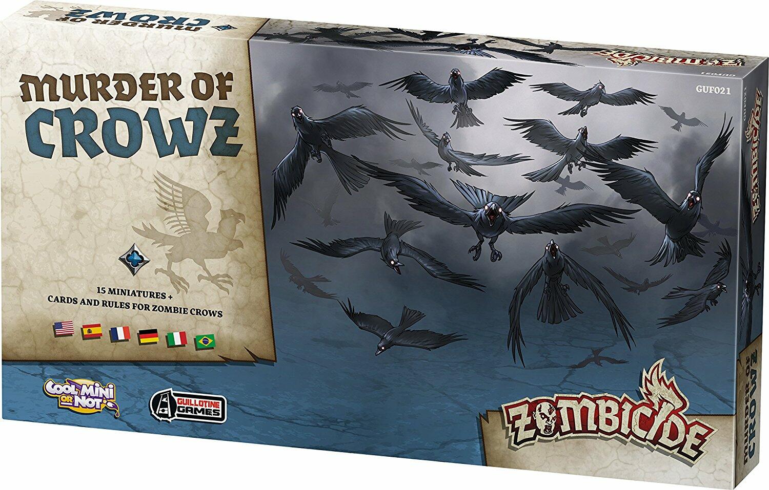 Zombicide: Black Plague - Murder of Crowz Cover 3d
