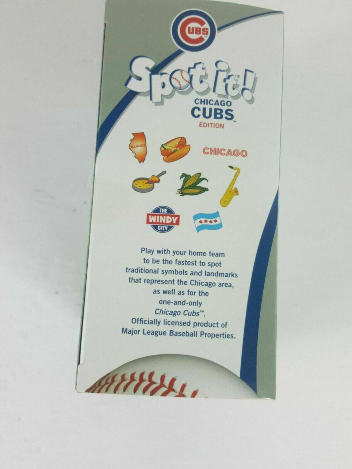 Spot it! Chicago Cubs Edition Back