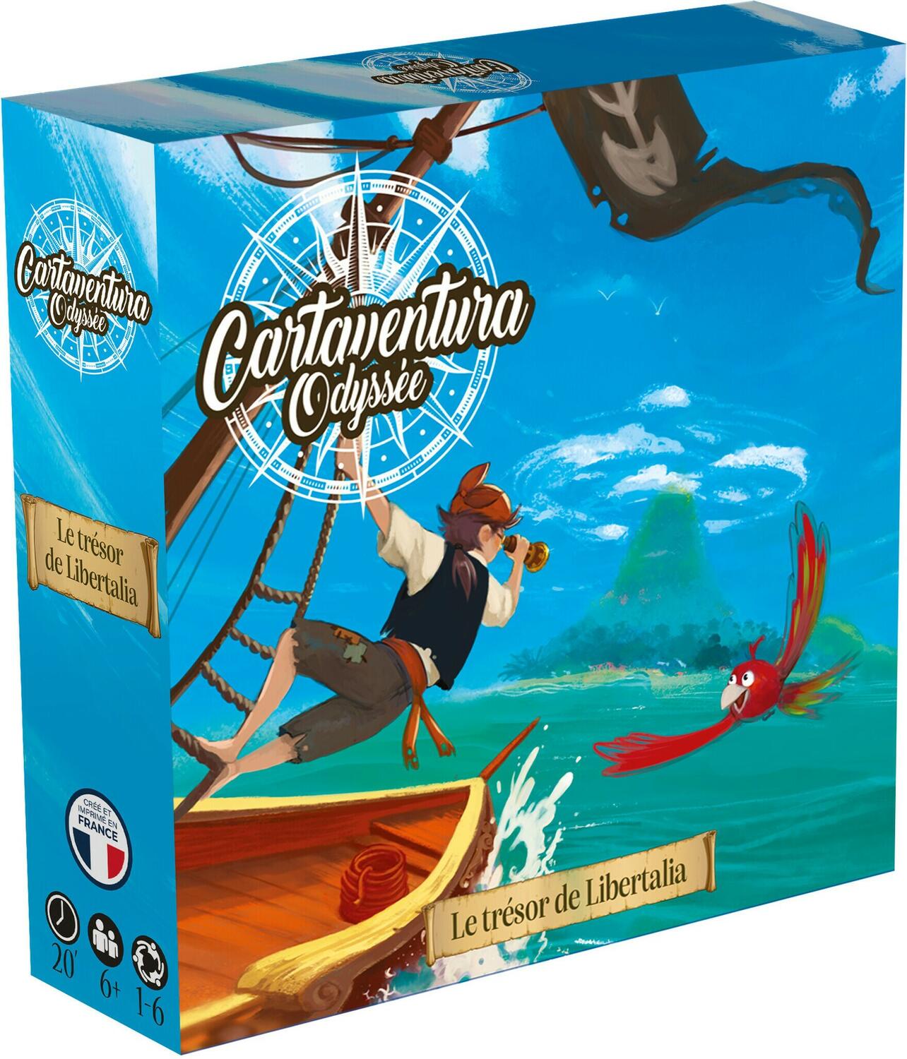 Cartaventura: Odyssée Cover 3d