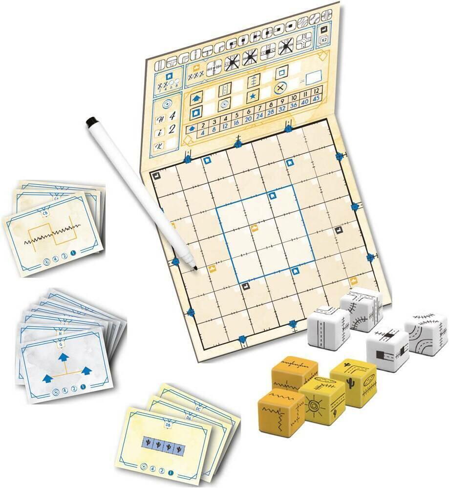 Railroad Ink: Challenge - Jaune Brûlant Eclate