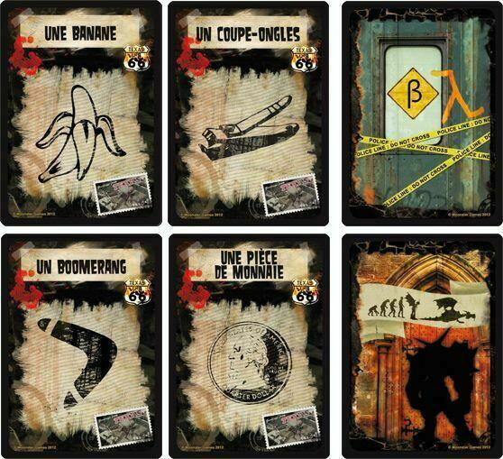 Texas Zombies Cartes