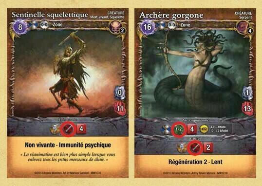 Mage Wars Cartes