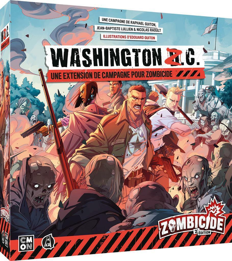 Zombicide: 2nd Édition - Washington Z.C. Français Cover 3d