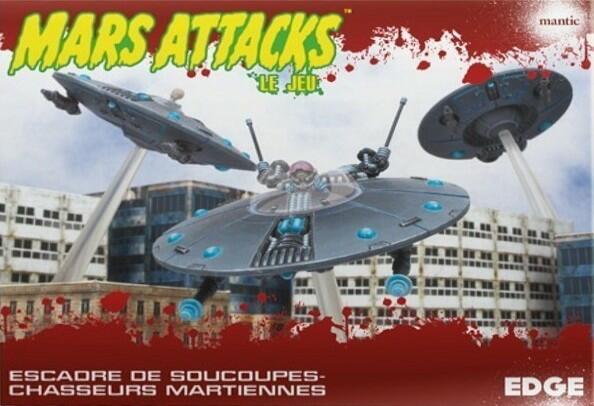 Mars Attacks: Le Jeu - Escadre de Soucoupes-Chasseurs Martiennes Cover