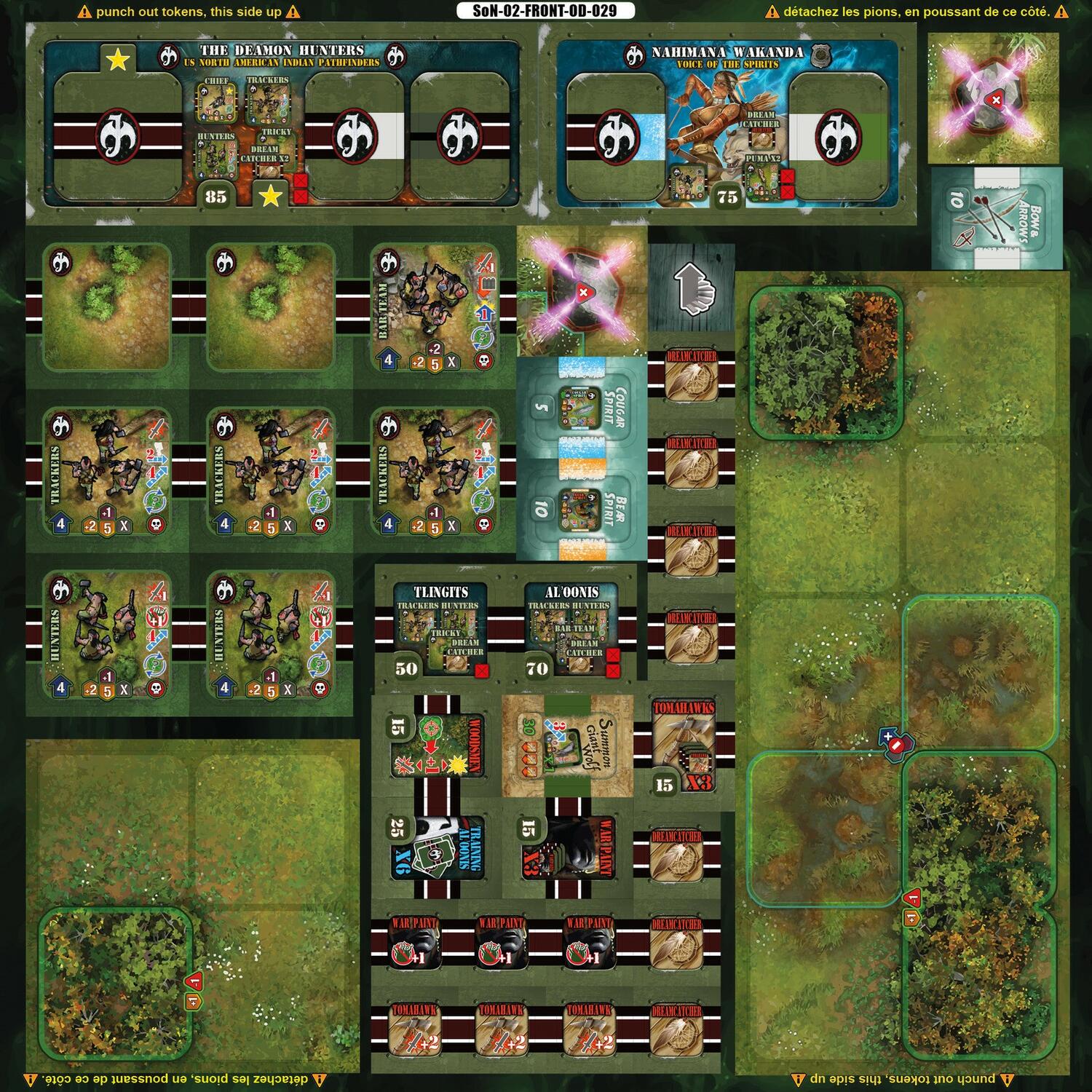 Shadows over Normandie: Shadow Hunters Tuiles