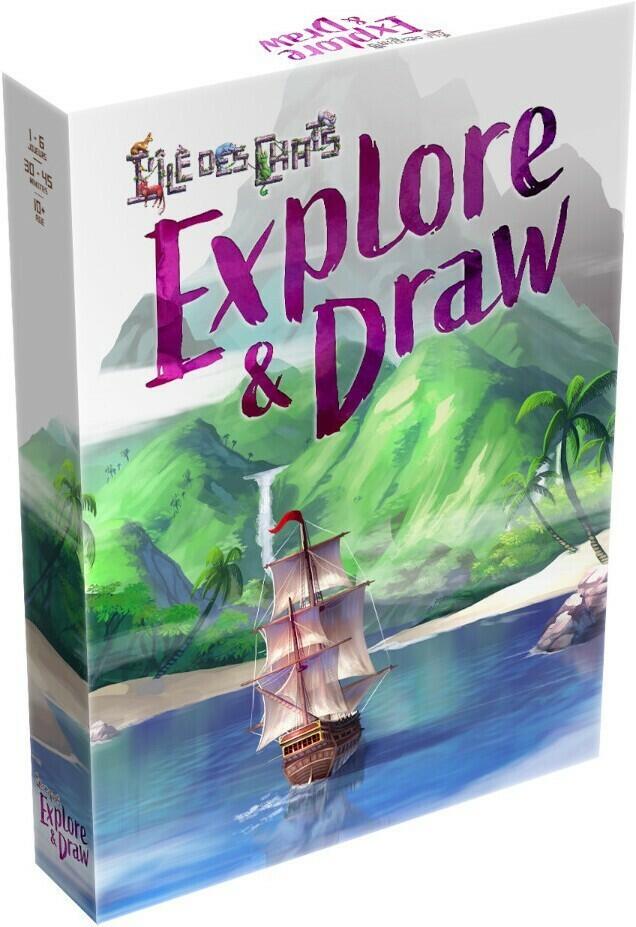 L'Île des Chats: Explore & Draw Cover 3d