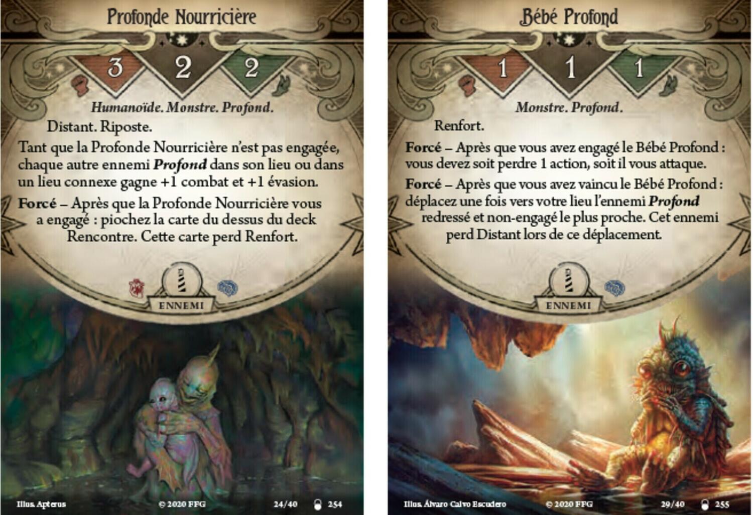 Horreur à Arkham: Le Jeu de Cartes - Une Lueur dans le Brouillard Cartes