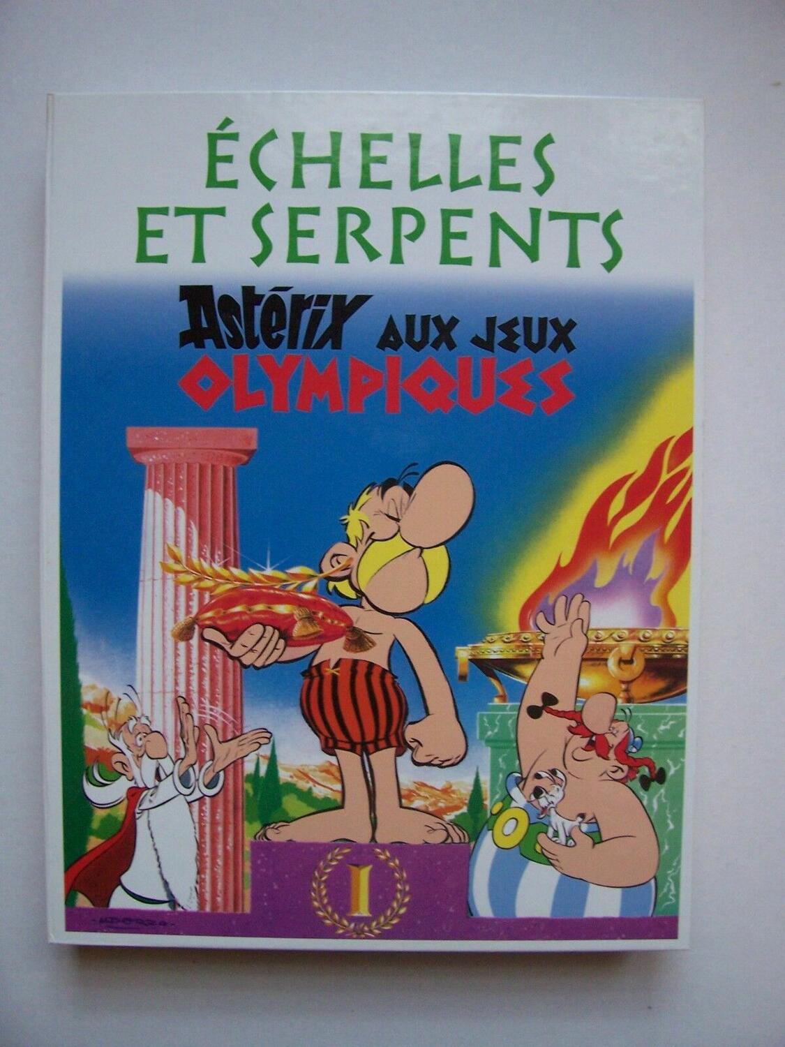 Échelles et Serpents: Astérix aux Jeux Olympiques Cover 3d