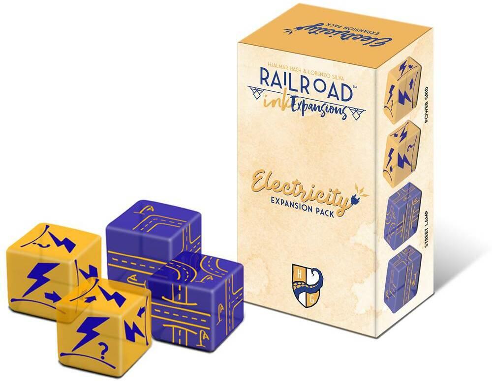 Railroad Ink: Electricity Eclate