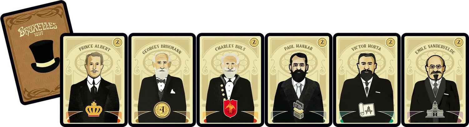 Bruxelles 1897 Cartes