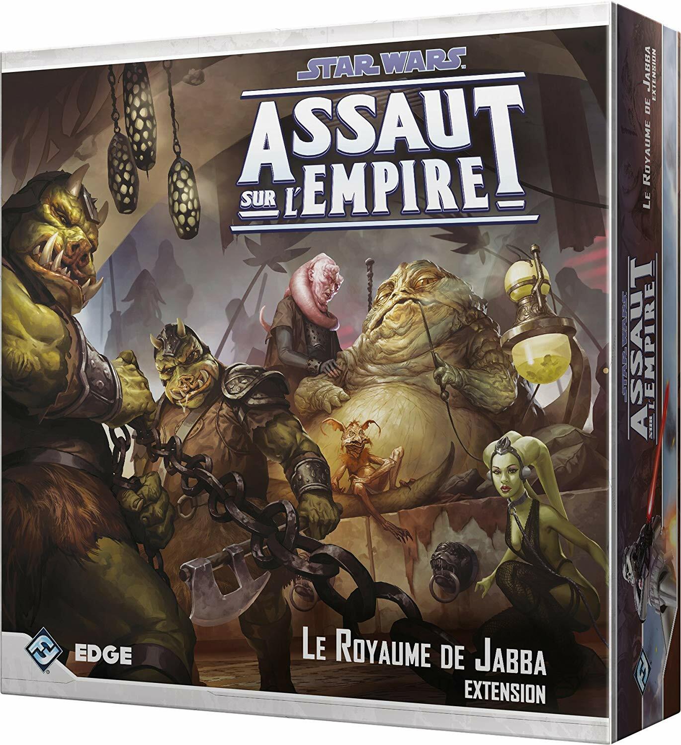 Star Wars: Assaut sur l'Empire - Le Royaume de Jabba Cover 3d