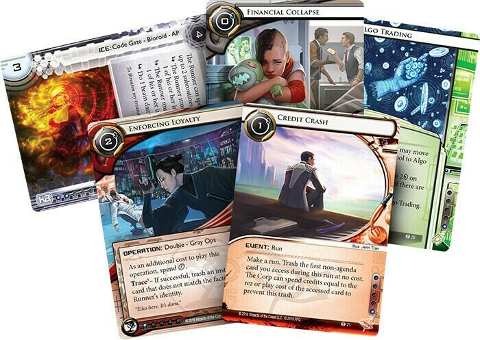 Android: Netrunner - Le Prix du Sang Cartes