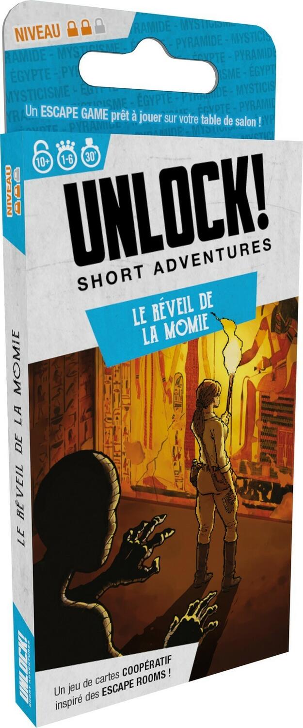 Unlock ! Short Adventures - Le Réveil de la Momie Cover 3d