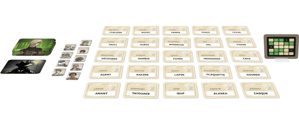 Codenames Duo Plateau