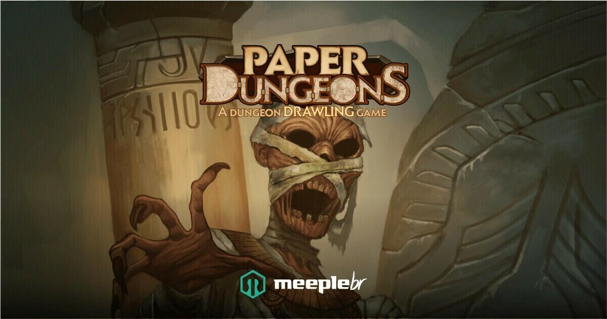 Paper Dungeons: Une Mine d'Aventures ! Artwork