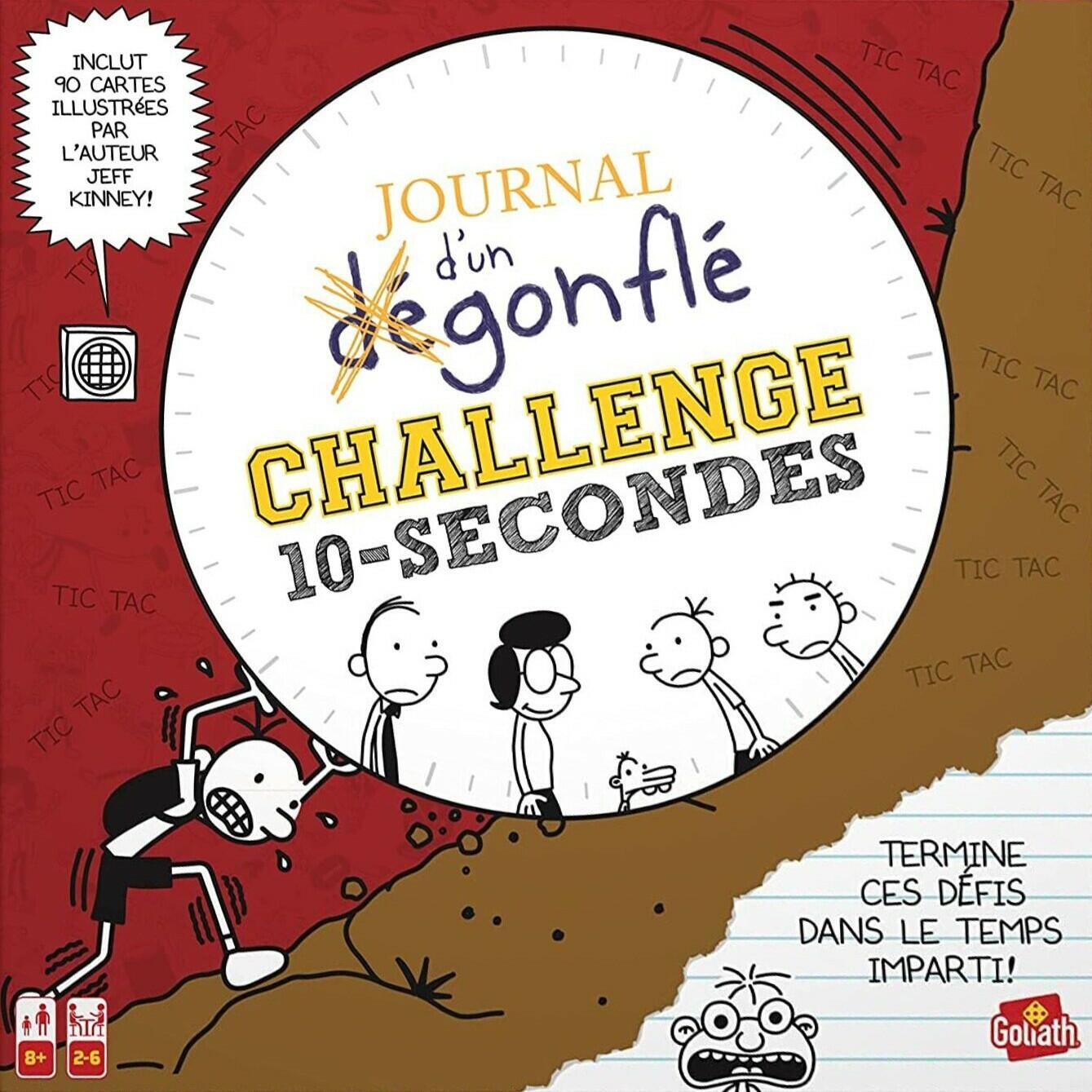 Journal d'Un Dégonflé: Challenge - 10 Secondes Cover