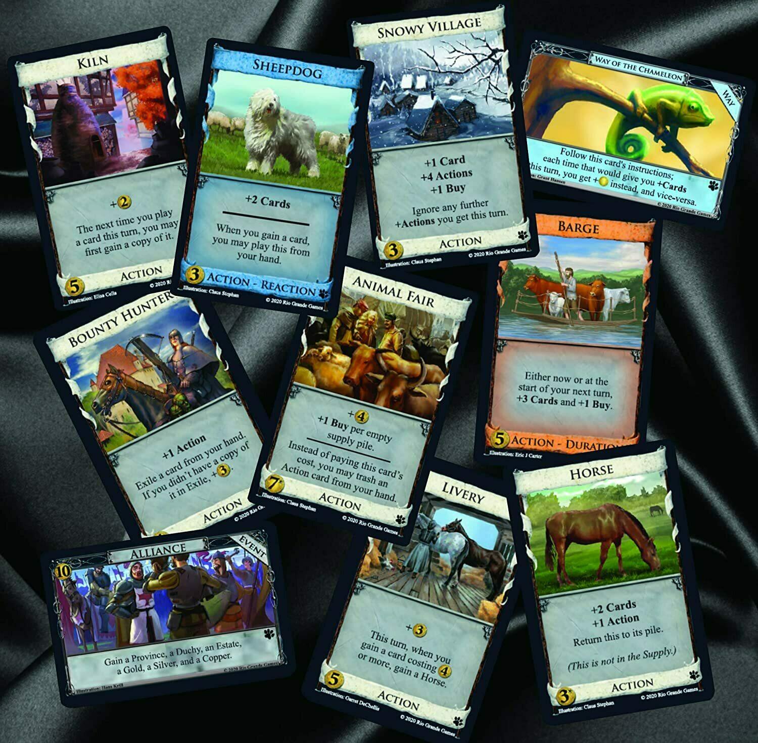 Dominion: Menagerie Cards