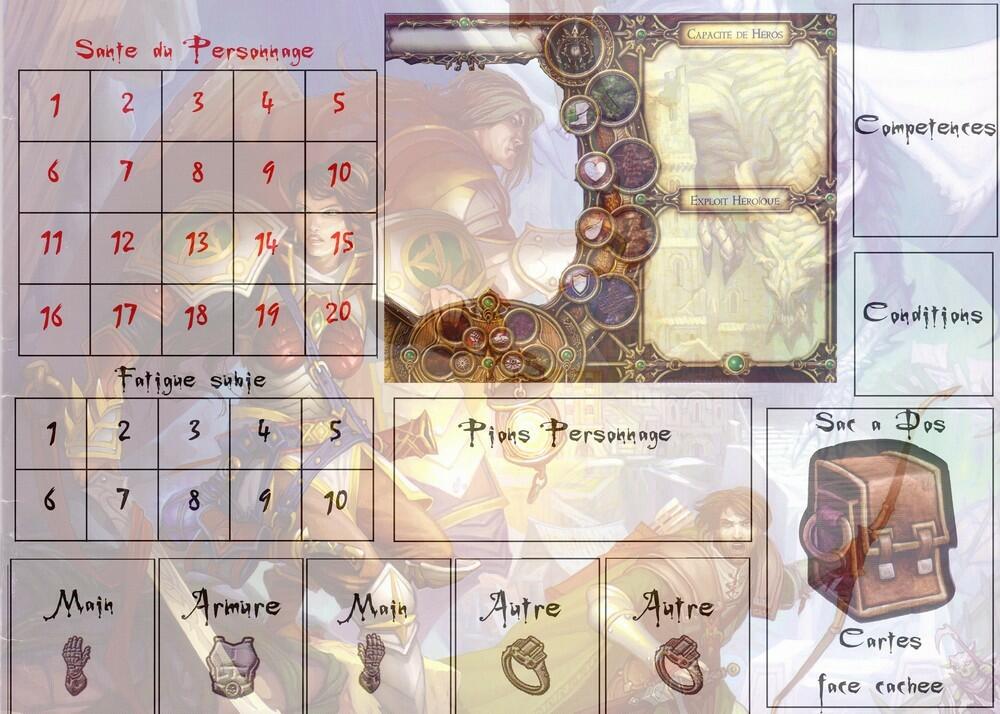 Descent: Voyages Dans les Ténèbres (Seconde Édition) Fiche