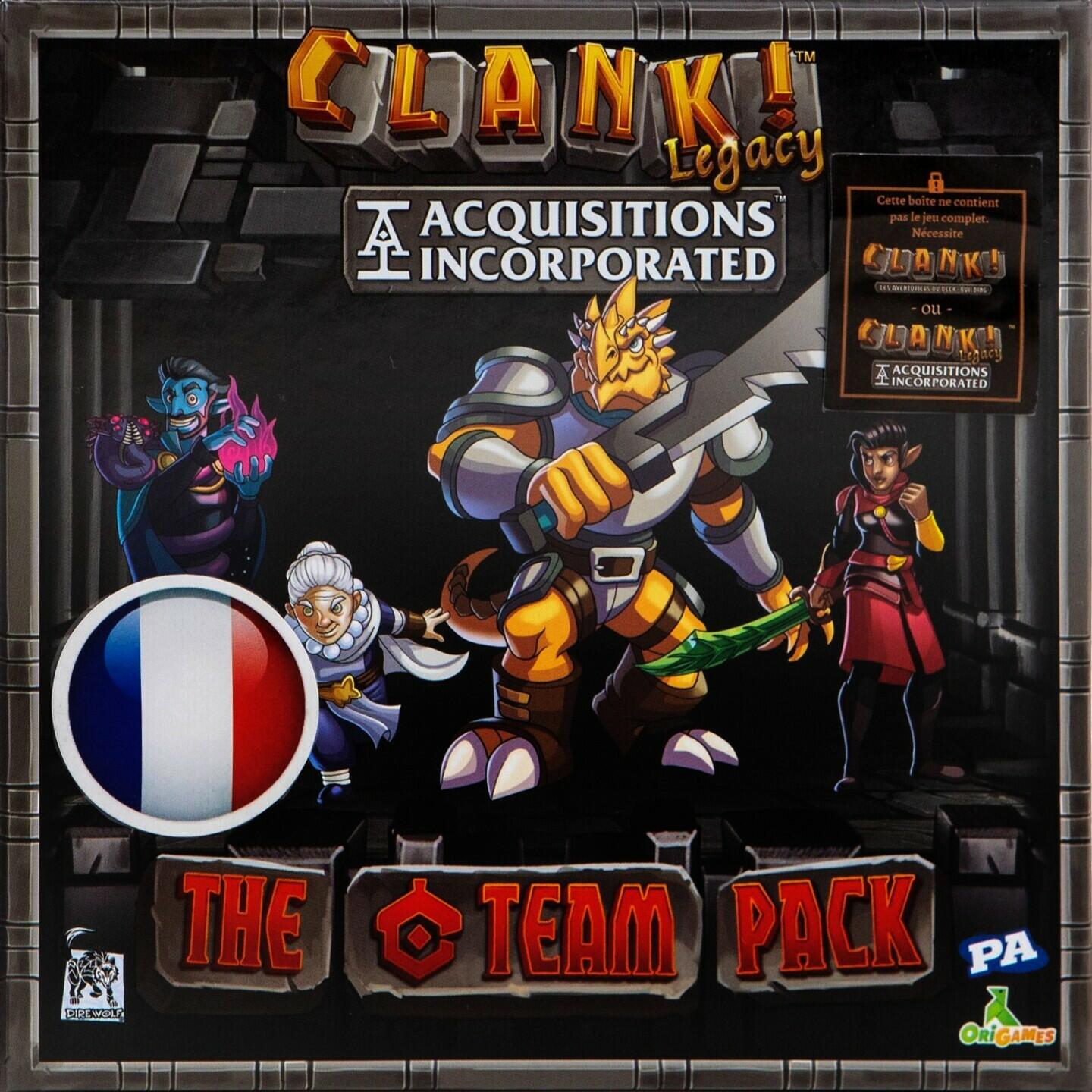 Clank ! Legacy: Acquisitions Incorporated - The « C » Team Pack Cover