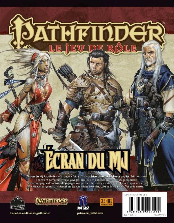 Pathfinder: Le Jeu de Rôle - Écran du MJ 2010 Cover