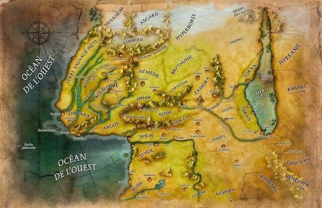 Conan: Aventures Épiques d'Un Âge Oublié Map