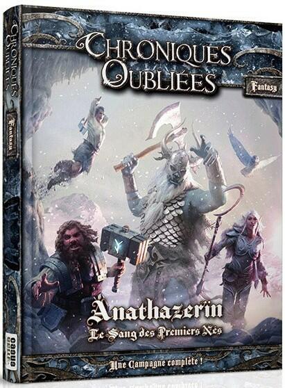 Chroniques Oubliées: Fantasy - Anathazerïn - Le Sang des Premiers Nés Cover 3d
