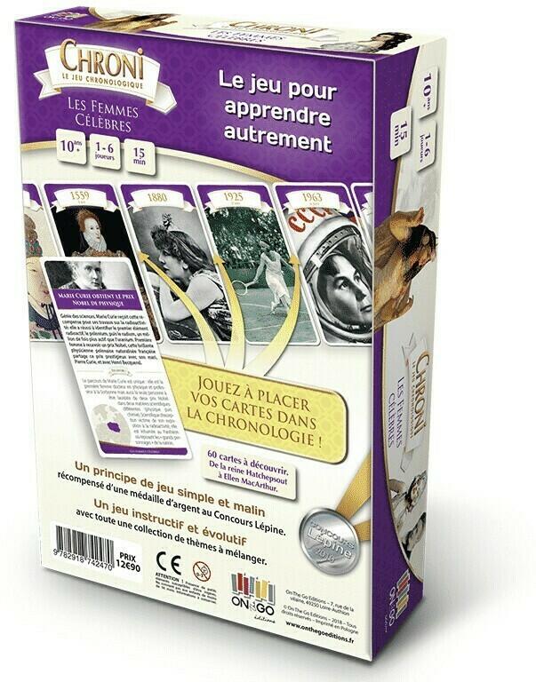 Chroni: Les Femmes Célèbres Back 3d