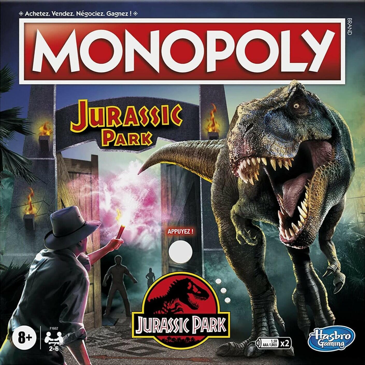 Monopoly: Jurassic Park Cover