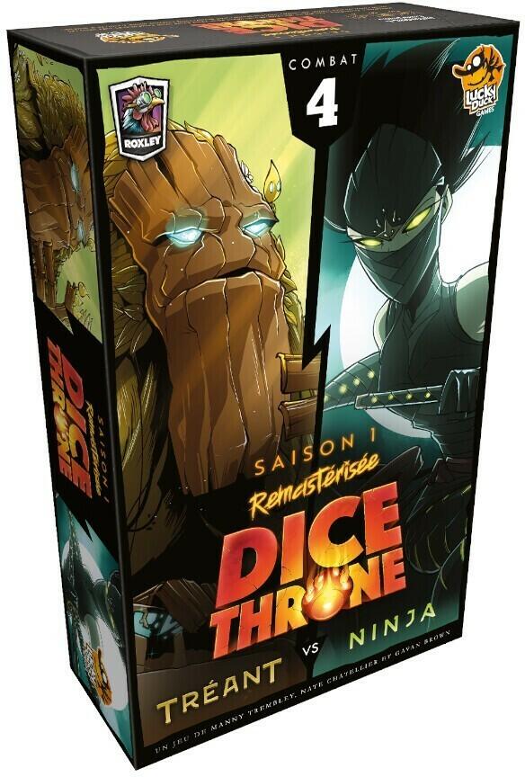 Dice Throne: Saison 1 - Tréant vs Ninja Cover 3d