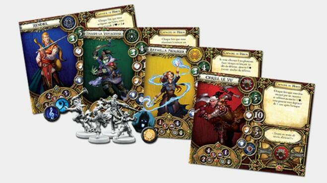 Descent: Voyages Dans les Ténèbres (Seconde Édition) - L’Ombre de Nerekhall Cartes