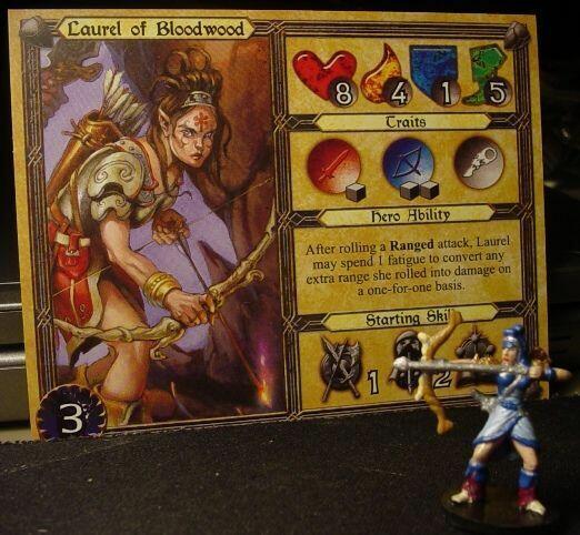 Descent: Voyages Dans les Ténèbres - Le Puits des Ténèbres Personnage