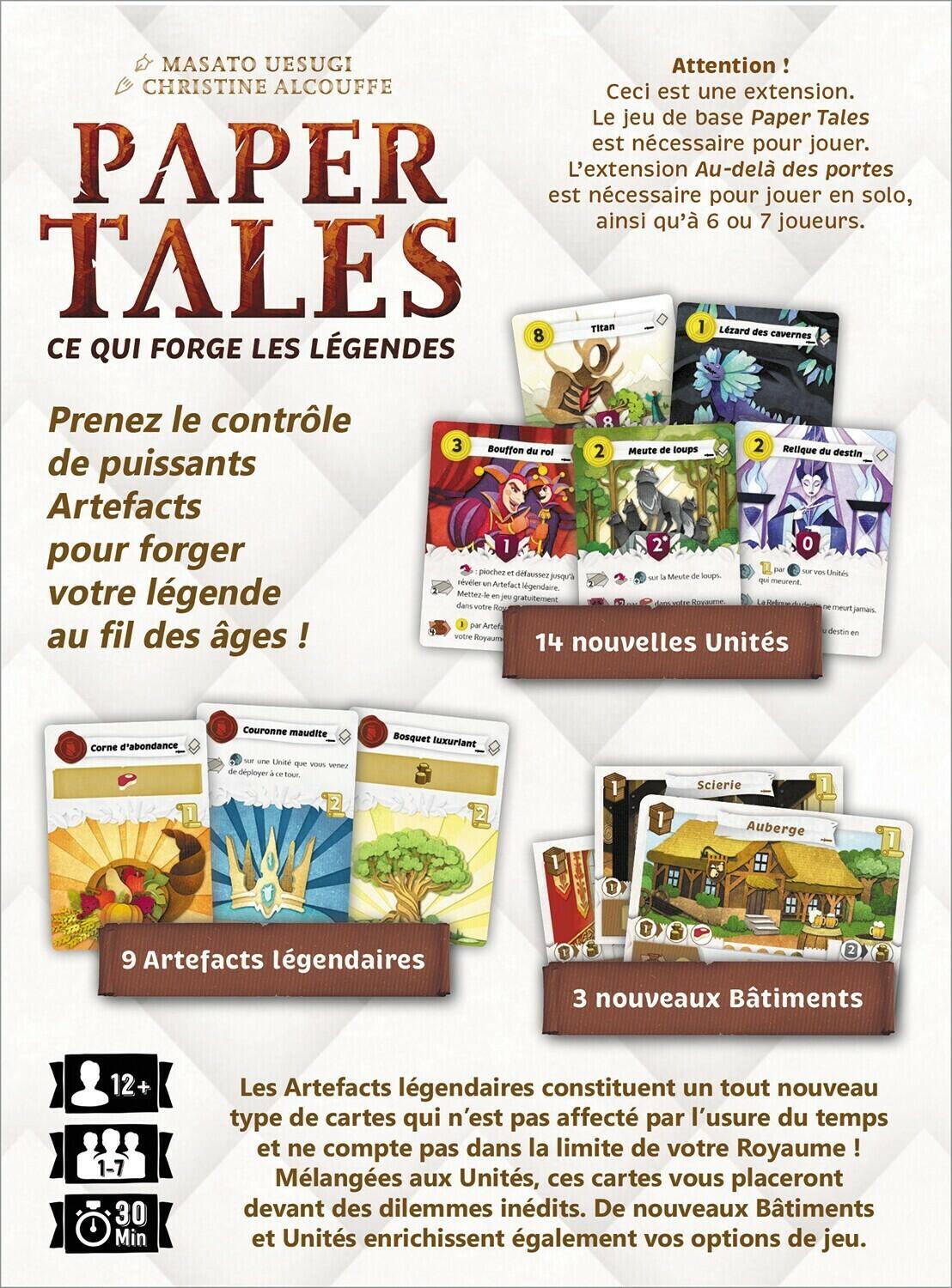Paper Tales: Ce qui Forge les Légendes Back