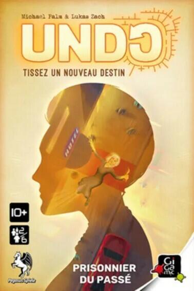 Undo: Prisonnier du Passé Cover