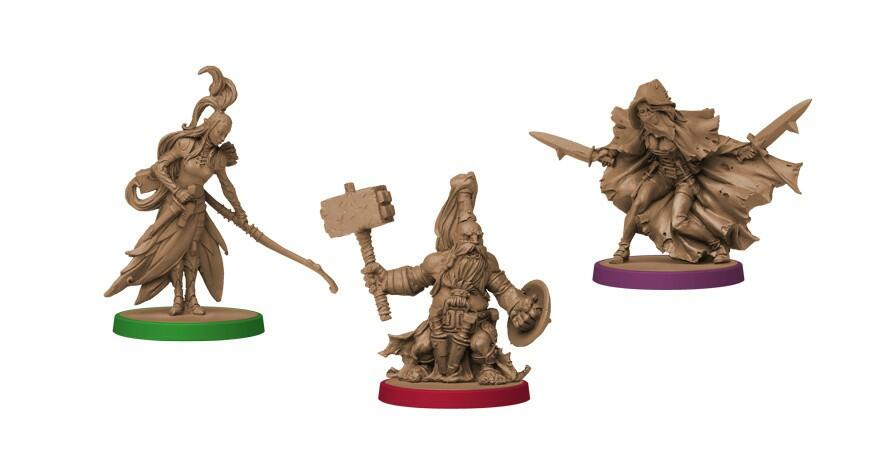 Massive Darkness Figurines